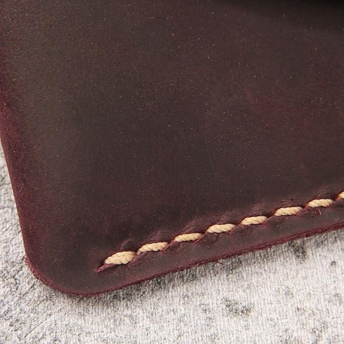 Leather credit card holder, credit card case,business card holder for men,mens slim wallet,Front Pocket Wallet