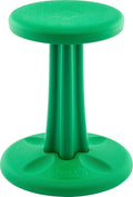 KORE Design Wobble Stool Chair, Girls + Boys Kid Desk Stools, Ergonomic Small Office Chairs, Flexible Seating for Active Kids, ADD/ADHD, Classroom, School, Home, Junior (16in), Age 8-9 yrs, Green