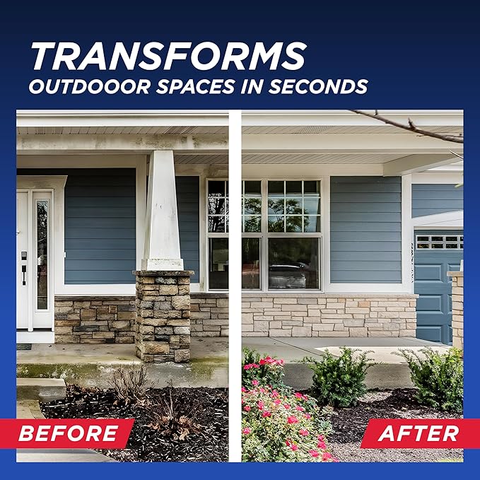 30 SECONDS Outdoor Cleaner Dirt,Mold & Mildew Cleaner & Stain Remover Concentrate | 1 Gallon