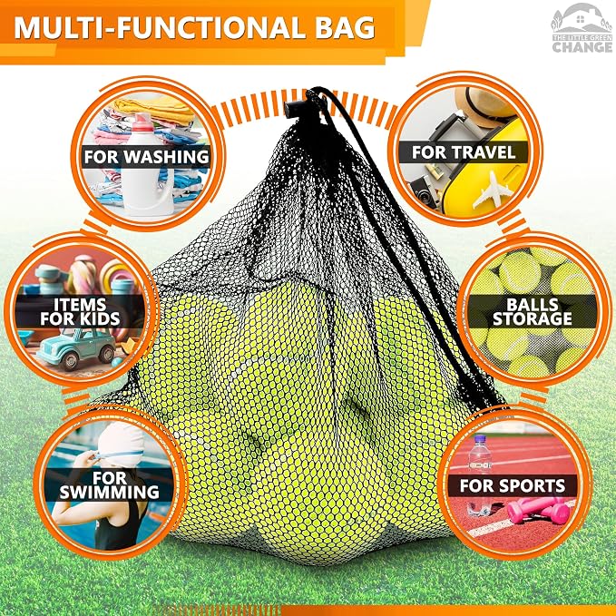 12 Pcs Mesh Laundry Bags Drawstring, 12.6x15.5 In, Reusable, Nylon (Black) | Mesh Bags Drawstring; Breathable; Washable, Quick-Drying; for Swimwear, Delicates, Sports Gear, Towels, Travel Use