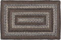 | Night Shadow Premium Braided Collection | Primitive, Rustic, Country, Farmhouse Style | Jute/Cotton | 30 Days Risk Free | Accent Rug/Door Mat | 6'x9' Rectangle