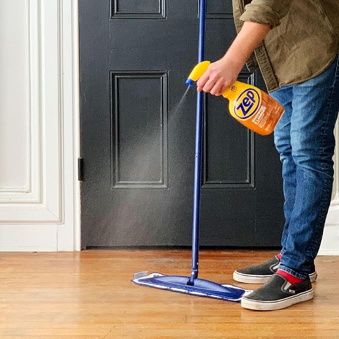 Zep ZUHLF32 Hardwood and Laminate Floor Cleaner 32 ounces (Pack of 4)