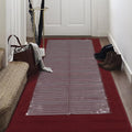 Sweet Home Stores Floor Protector Waterproof Non-Slip Clear Design Indoor Customizable Protector Runner Rug for Hallway, Entryway, Patio, 2'2" x 10', Clear