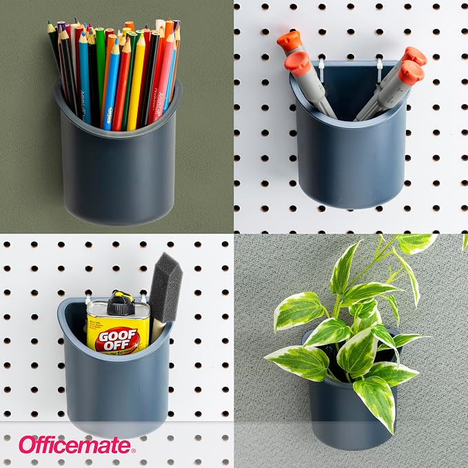 OIC515105 - DESK,PLASTIC,PENCIL,CUP