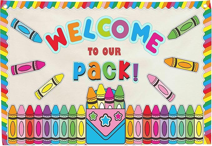 Classroom Wall Flag Decor-Teacher Gift-Inspirational Back to School Wall Banner Decor-Welcome Pack-Hanging Rectangular Canvas Banner for Classroom Teacher Office Reading Corner-28.5x20 Inches