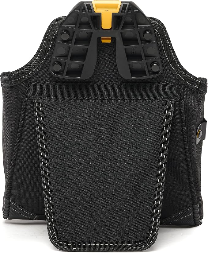 ToughBuilt ClipTech Series - Utility Pouch, Heavy-Duty Tool Pouch with Multiple Pockets, Secure Attachment & Storage for Jobsite Use