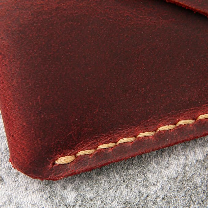 Leather credit card holder, credit card case,business card holder for men,mens slim wallet,Front Pocket Wallet