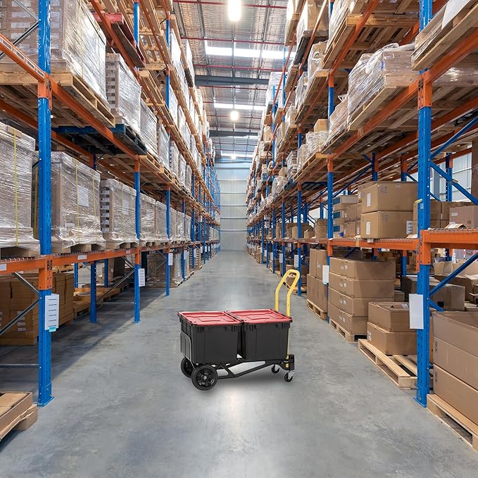 Harper Trucks Convertible Nylon Hand Truck w/ Stair Glides, 300lb Dolly & 400lb Cart Limit