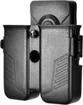 Double Magazine Holster Universal fit 9mm 380 10mm .40 .45 Pistol Magazines | Adjustable Retention Mag Holder Pouch for Glock/Sig sauer/S&W/Beretta/Taurus/Springfield/Ruger/1911 Single & Double Stack Mag