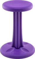 KORE DESIGN Wobble Stool Chair, Girls + Boys Kid Desk Stools, Ergonomic Small Office Chairs, Flexible Seating for Active Kids, ADD/ADHD, Classroom, School, Home, Pre-Teen (18.7in) Age 10-11 yr, Purple
