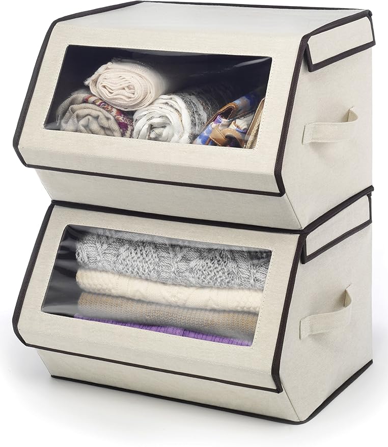 Whitmor Stackable Window Storage Box