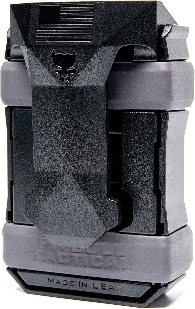 Gen 2 Universal Mag Carrier – Ambidextrous IWB/OWB Mag Pouch for Single & Double Stack Magazines. Fits Glock, 1911, S&W, Sig Sauer, Beretta & More.