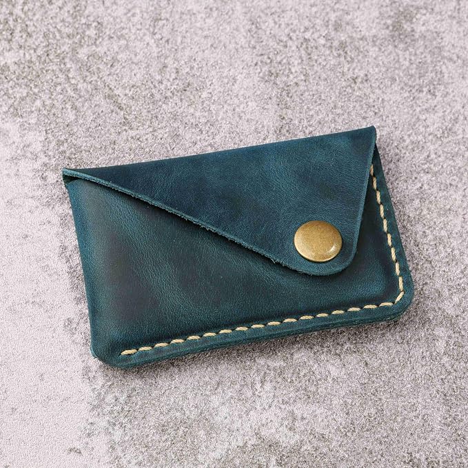 Leather credit card holder, credit card case,business card holder for men,mens slim wallet,Front Pocket Wallet