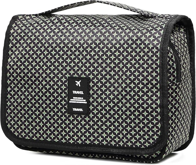 Sechunk Waterproof Travel Toiletry Bags Hanging Multi-function Cosmetic Bag Makeup Bag for Women