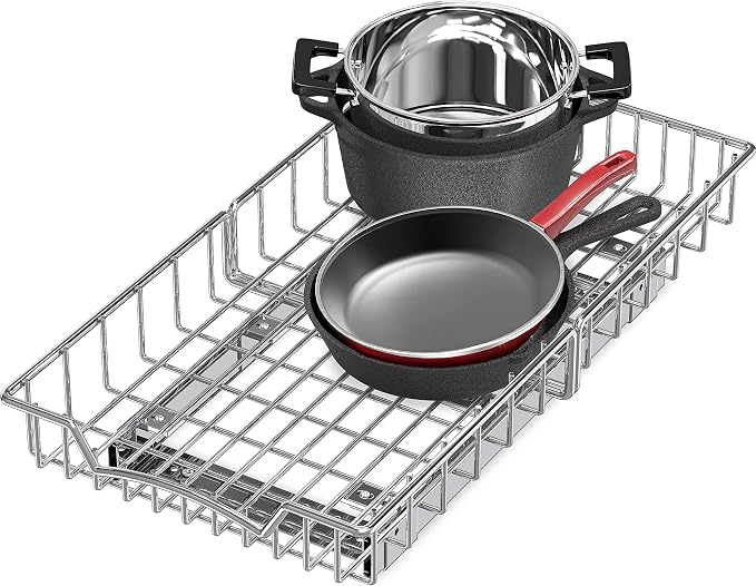 Simple Houseware Pull-Out Cabinet Sliding Basket Bundles