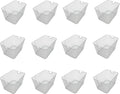 YBM HOME Kitchen Pantry Organizer Wire Baskets for Shelves, Cabinets, Pantry, Countertop, Mesh Open Storage Bin Metal Basket for Organizing Food Supplies, 12 Pack, 15x12x11.5