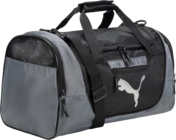 PUMA Contender Duffel Bag with Removable Strap & Shoe Pocket