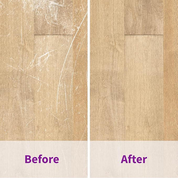 Rejuvenate Professional Wood Floor Restorer Fills Scratches, Seals And Protects Wood Flooring For A Matte Satin Finish, 1 Gallon | 1-Coat Application Fills Scratches, Shines & Protects Hardwood Floors, Leaves A Satin Finish, Safe For Pets & Kids