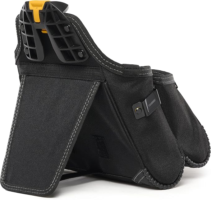 ToughBuilt ClipTech Series - Utility Pouch, Heavy-Duty Tool Pouch with Multiple Pockets, Secure Attachment & Storage for Jobsite Use