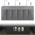 RVZONE RV Shoe Pockets 6 Large Pockets Heavy Hanging Bedside Storage Organizer with Sturdy Hooks Storage Pockets Hangs on bed for Shoes Toys and Tool Accessories