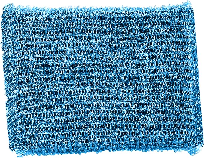 Dairy Blue Shabbos Scouring Pad - Scrub Through Tough Stains - Color Coded Kitchen Tools by The Kosher Cook