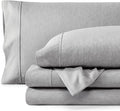 Bare Home Full Sheet Set - Luxury 1800 Ultra-Soft Microfiber Double Brushed - Deep Pockets - Easy Fit - 4 Piece Set - Bedding Sheets & Pillowcases (Full, Heathered Charcoal)