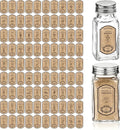 WATINC Vintage Herb and Spice Labels - 90PCS Apothecary Jar Stickers | Vintage Sketch Style, Waterproof Tags, Bottle Labels with Latin Names & Meanings, Various Designs for Kitchen Pantry